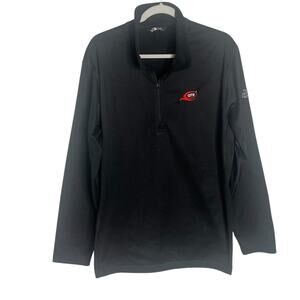 The North Face 1/4 Zip Logo Pullover Shirt Jacket Men’s XL Black Personalized